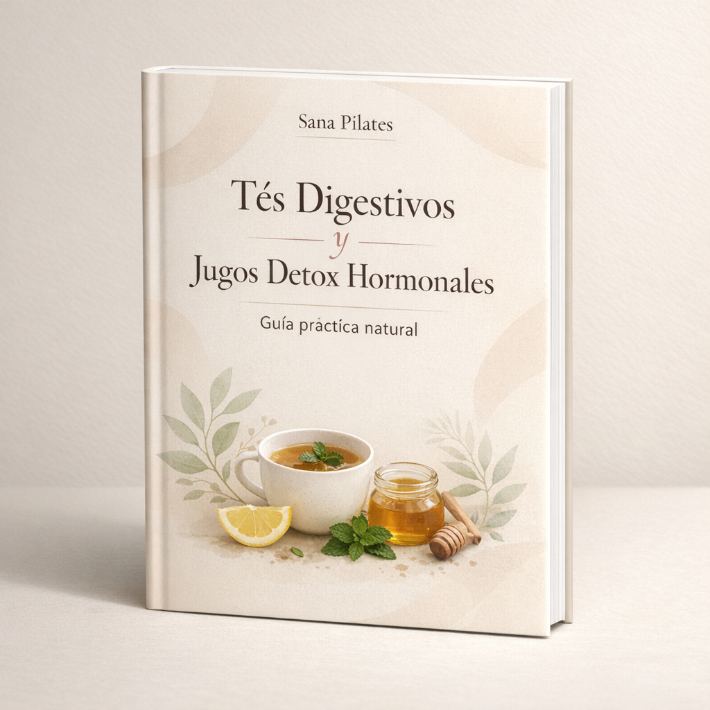 Sana Pilates: Tés Digestivos y Jugos Detox Hormonales (E-Book)