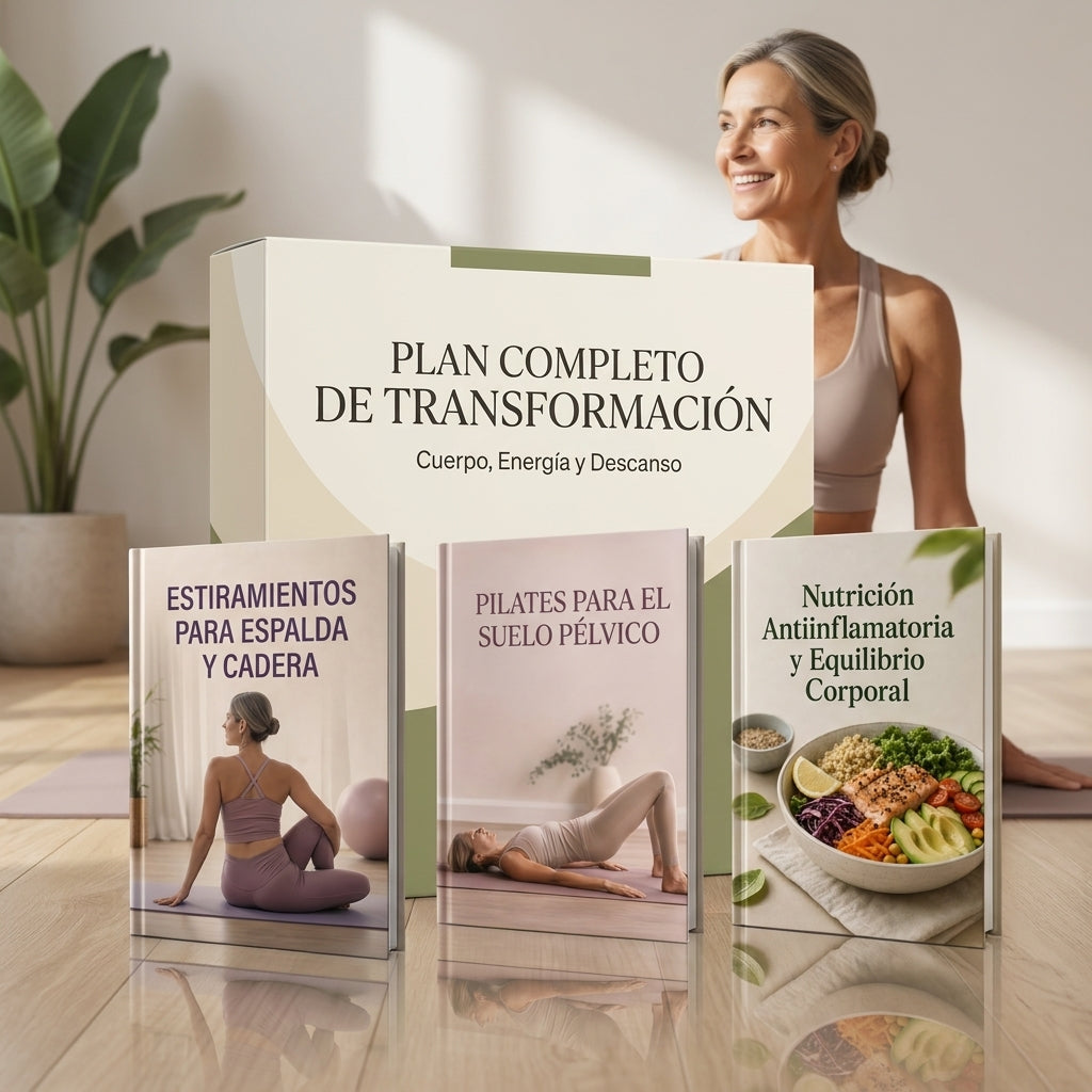 Sana Pilates: Colección Bienestar Integral (Pack 3 E-Books) + Bonus